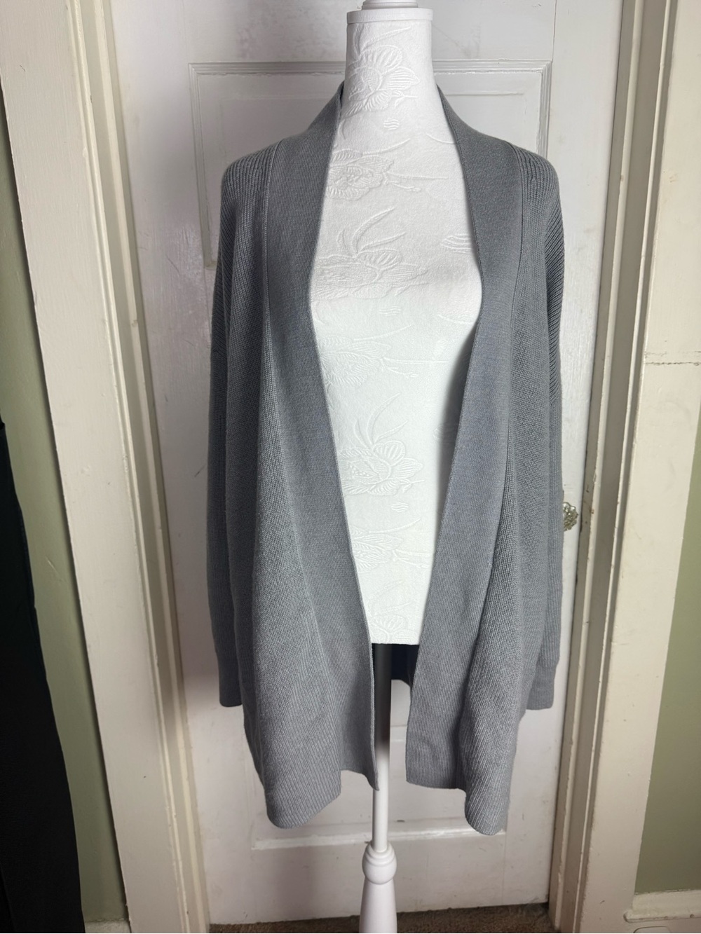Lululemon Merino Wool Blend Ribbed Long Sweater
